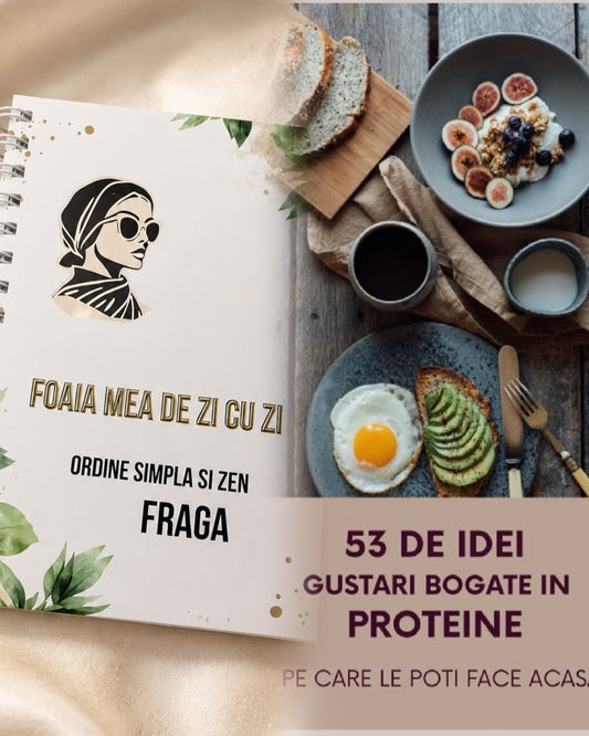 Cutia Miresei + Digital 53 Gustări Bogate în PROTEINE (Bundle) - Transport Gratuit