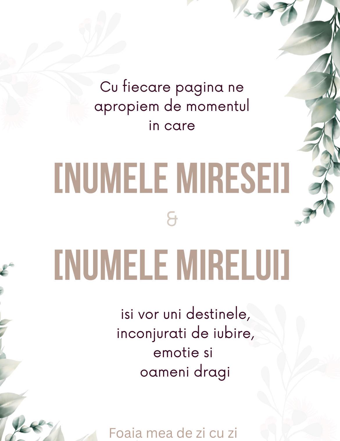 Ziua nuntii - Pas cu pas💕